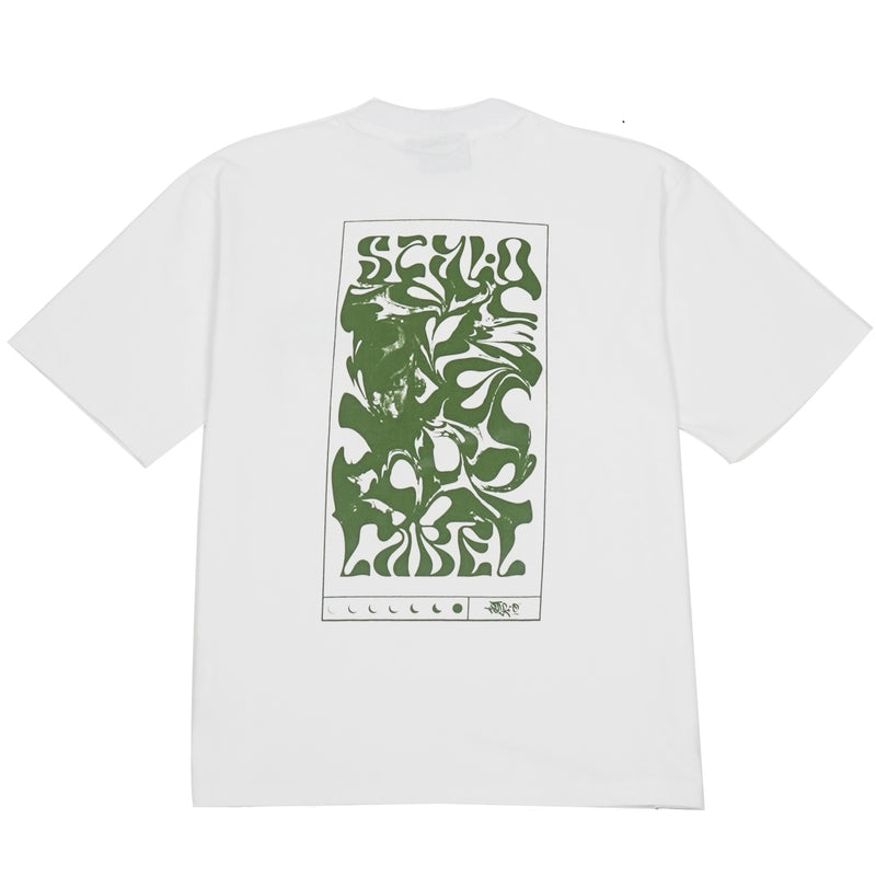 LIQUID TRIP T-SHIRT (green/white)