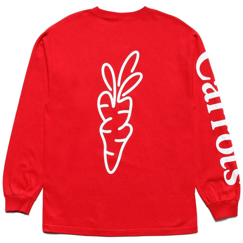 Carrots Logo Long Sleeve (Red)