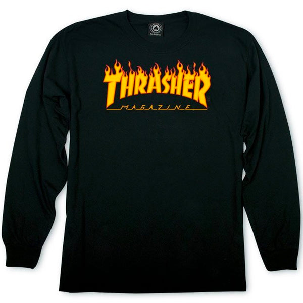 Flames Long Sleeve Tee