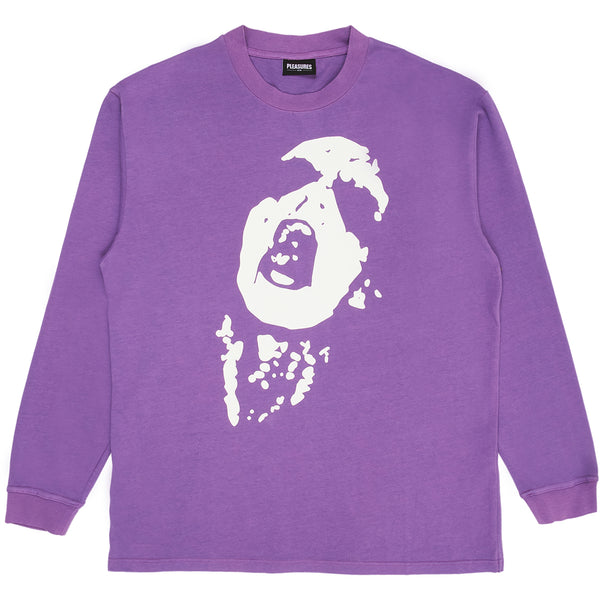 Shout LS Tee (Purple)