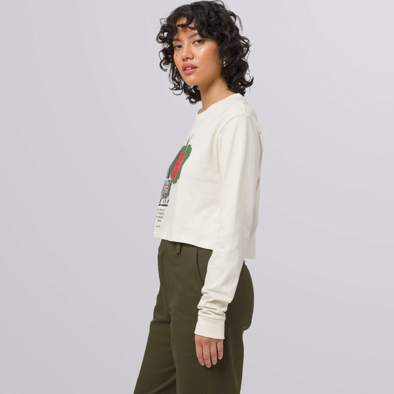 Women's City L/S Crop Tee