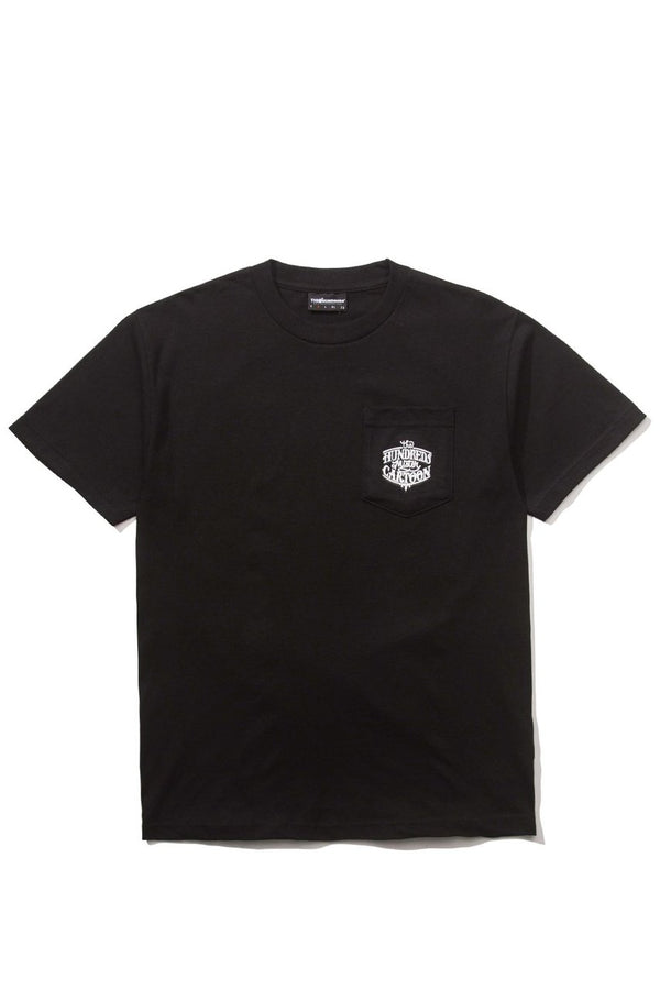 The Hundreds X Mister Cartoon Clown Pocket Tee (Black)