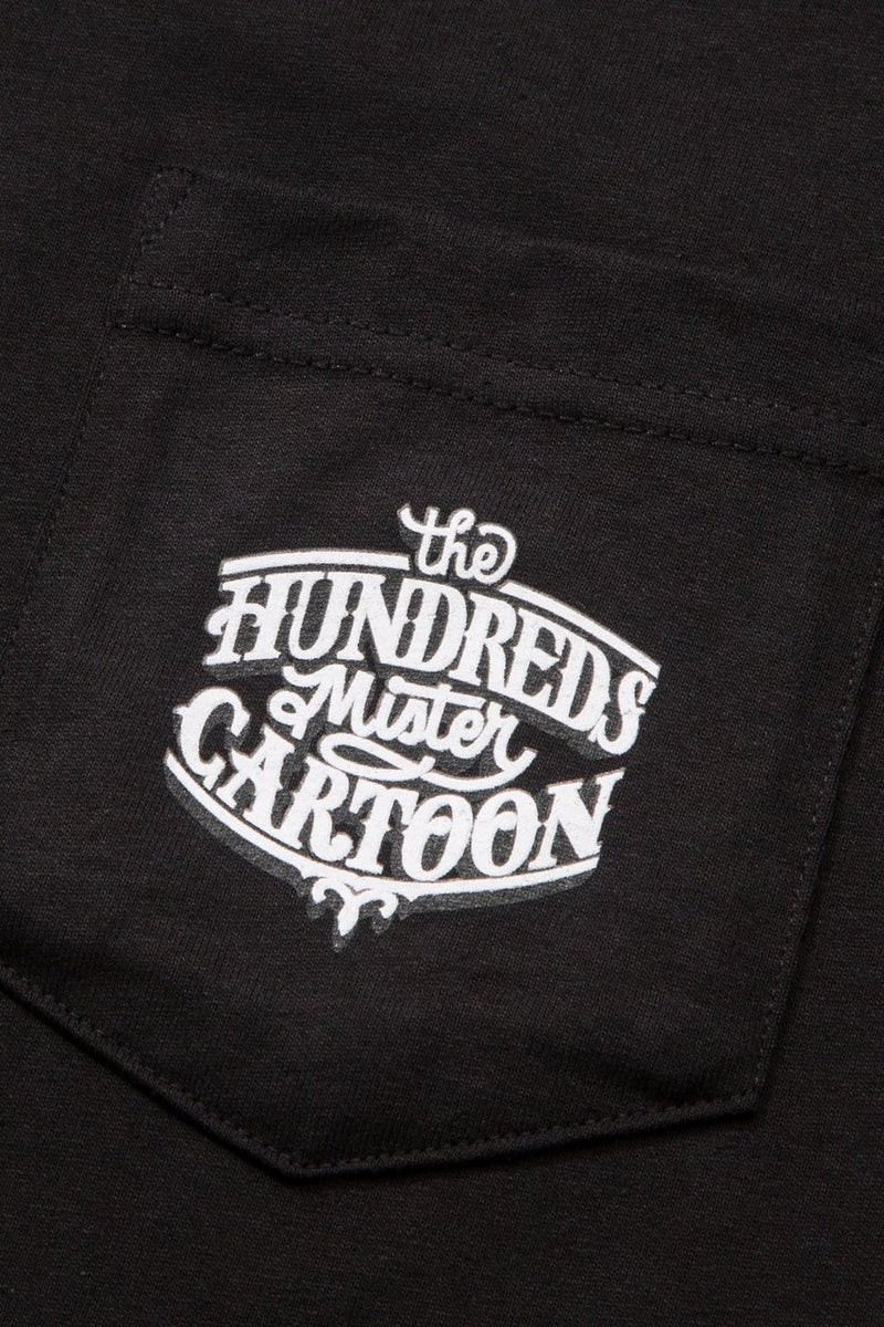The Hundreds X Mister Cartoon Clown Pocket Tee (Black)