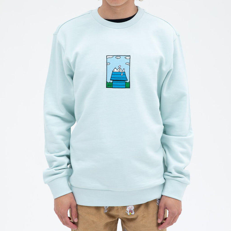 Not Today Embroidered Art Crew Neck