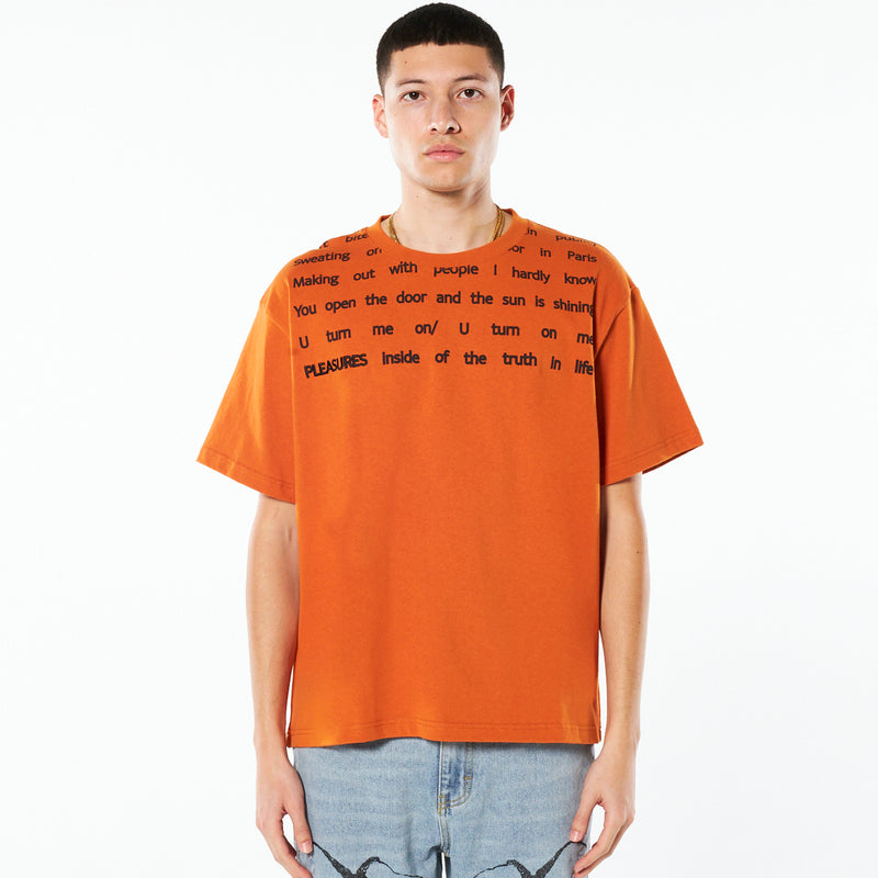 POLITE HEAVYWEIGHT TEE (Orange)