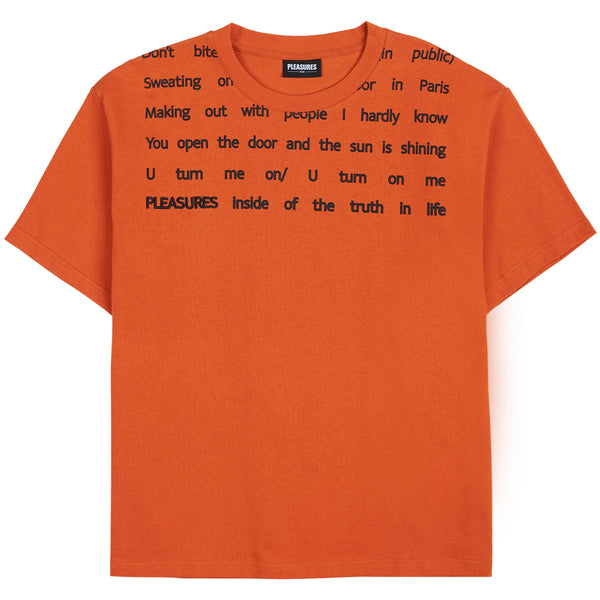 POLITE HEAVYWEIGHT TEE (Orange)