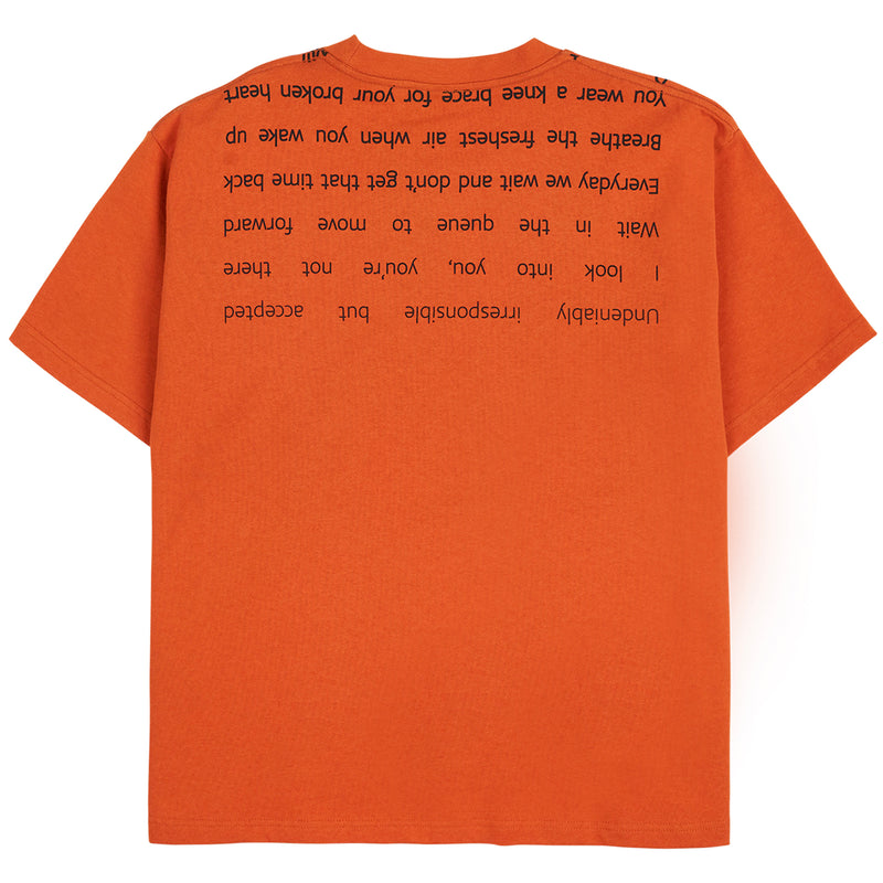 POLITE HEAVYWEIGHT TEE (Orange)