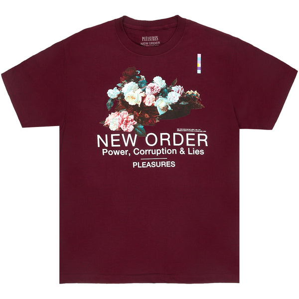 PLEASURES X New Order Power Tee