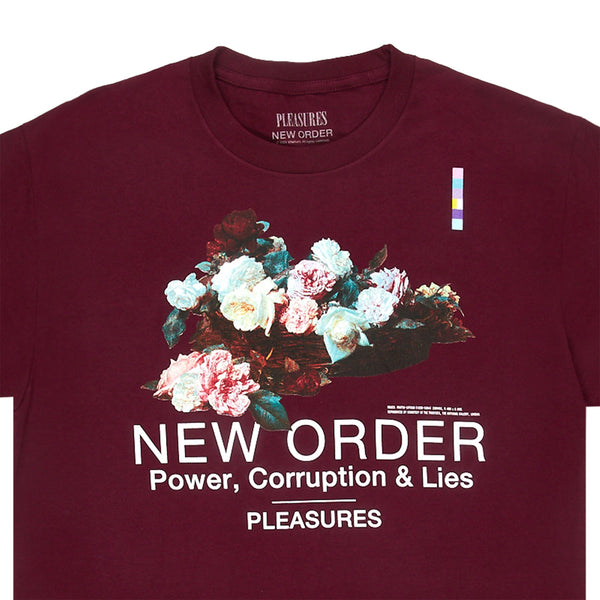 PLEASURES X New Order Power Tee