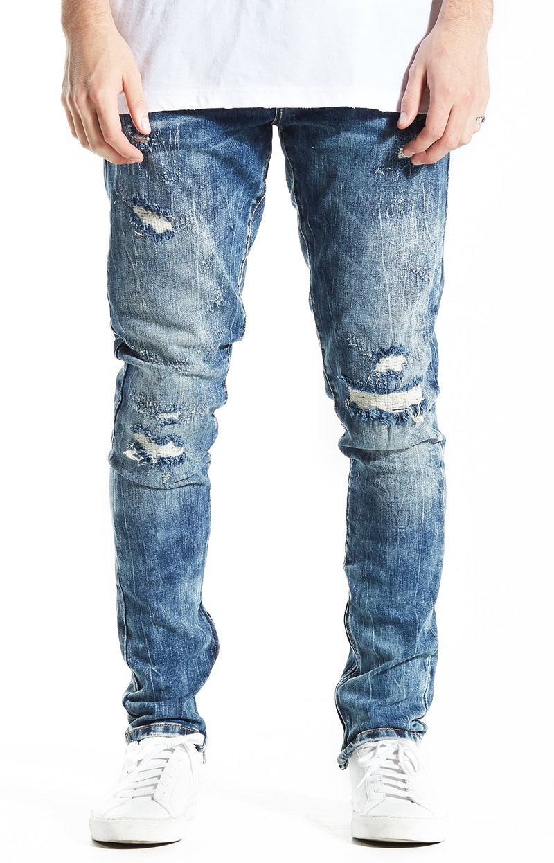 Crysp Pacific Denim (Mid Blue)