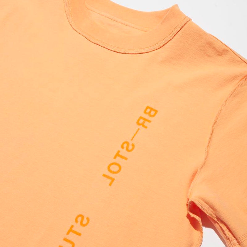 Vertical Team Tee (Peach)