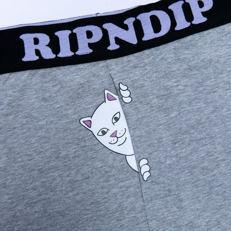 Peek A Nermal Boxers (Grey)