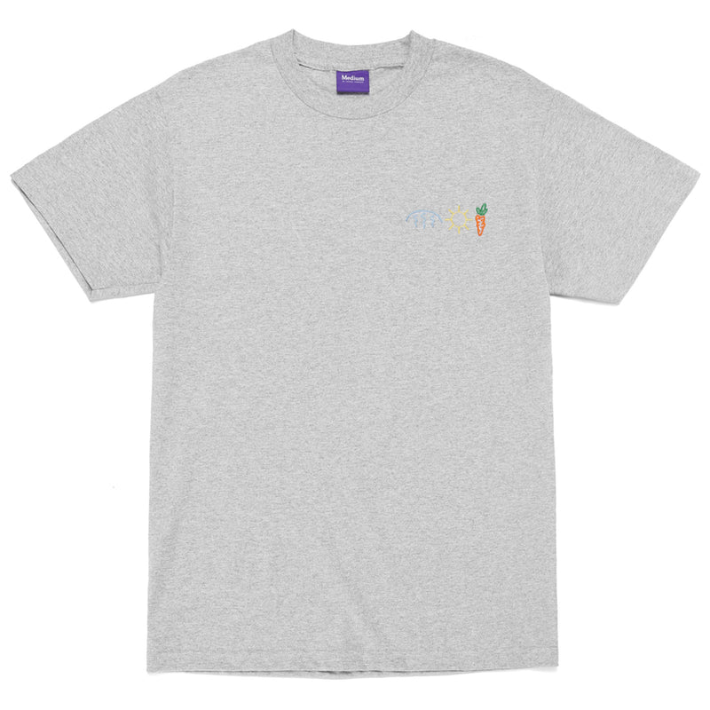 Mark McNairy Rain Sun Carrots Tee (Grey)