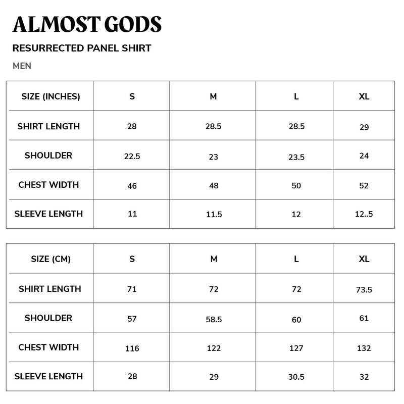Almost Gods Resurrected Panel Shirt
