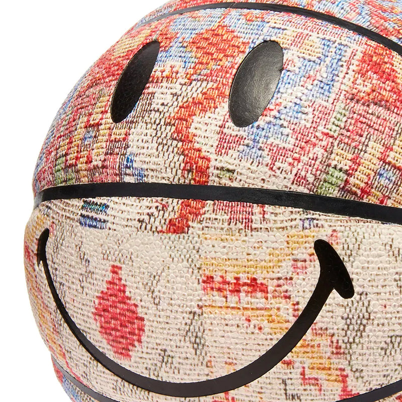 Smiley Patchwork Rug Basketball