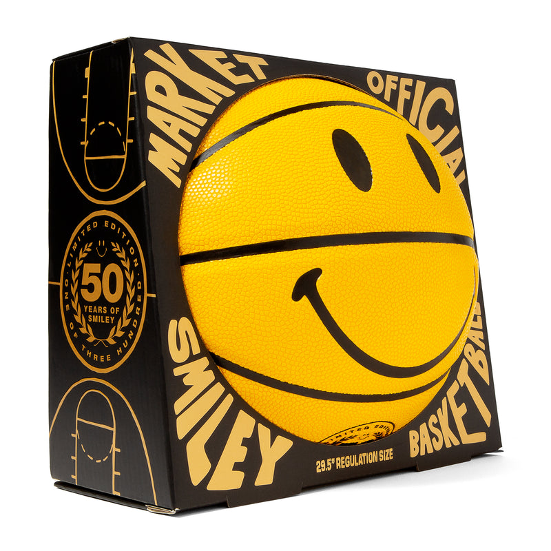 SMILEY® 50th ANNIVERSARY BASKETBALL (Yellow)