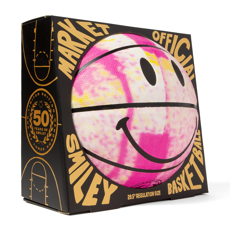 SMILEY® 50th ANNIVERSARY BASKETBALL (Pink)