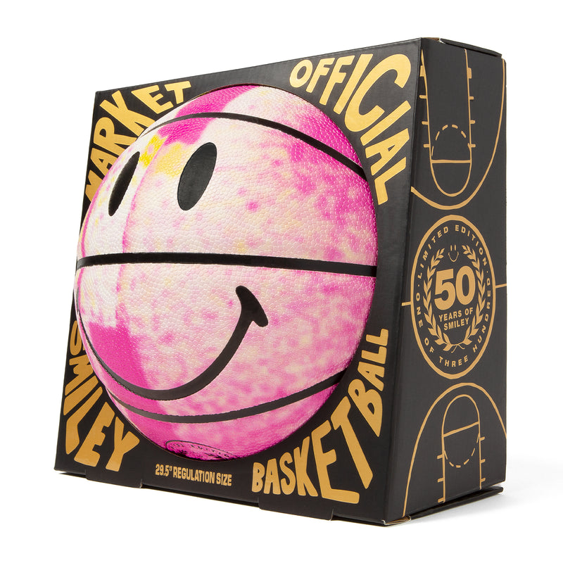 SMILEY® 50th ANNIVERSARY BASKETBALL (Pink)