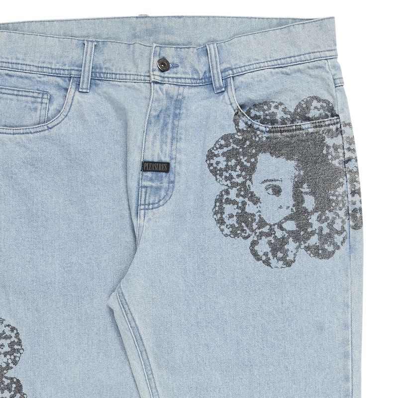 SPECIAL PRINTED DENIM PANT (Washed)