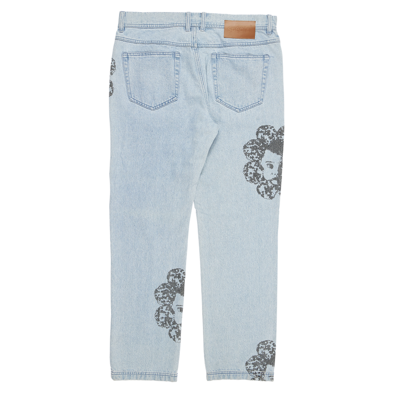 SPECIAL PRINTED DENIM PANT (Washed)