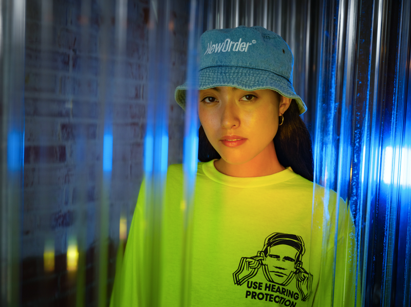 PLEASURES X New Order Republic Bucket hat