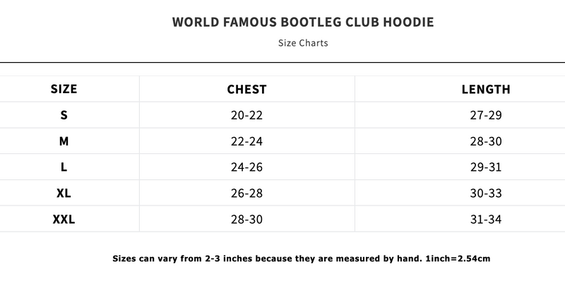 WORLD FAMOUS BOOTLEG CLUB HOODIE