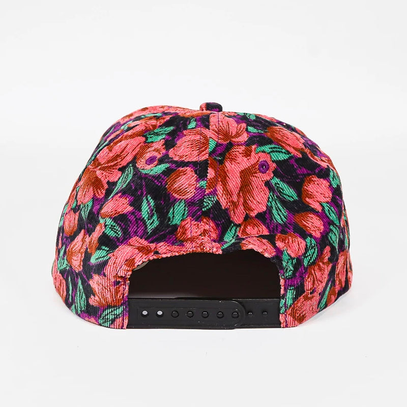 Mag Logo Snapback (Floral)