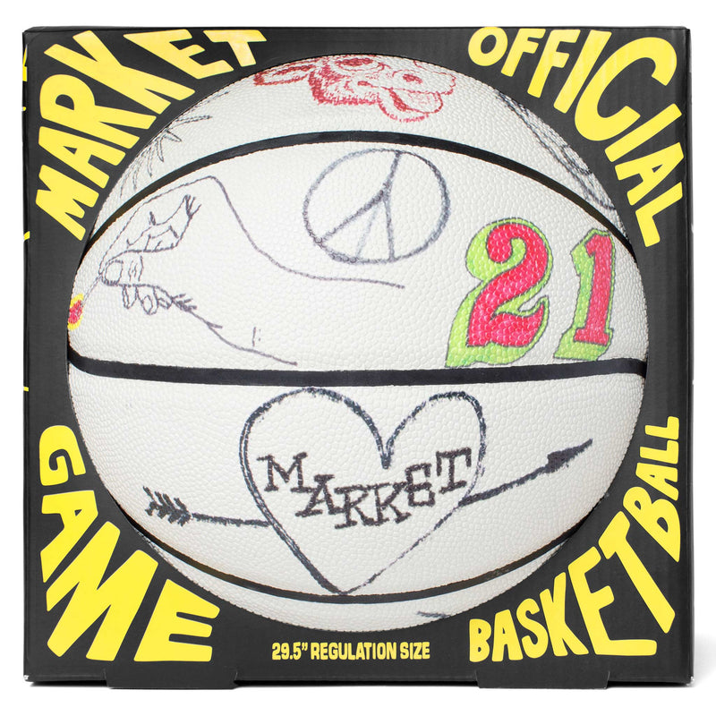 VARSITY HAND-DRAWN BASKETBALL