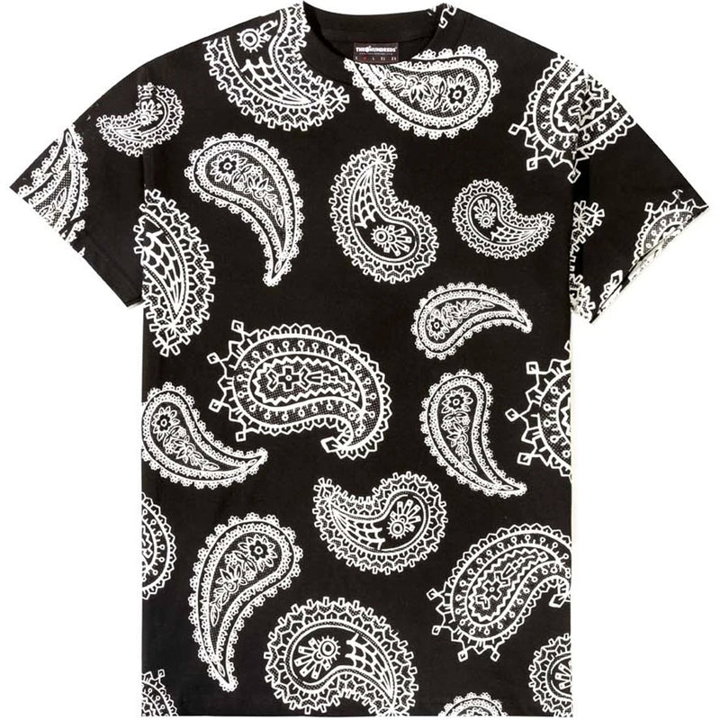 Vides Paisley Tee (Black)