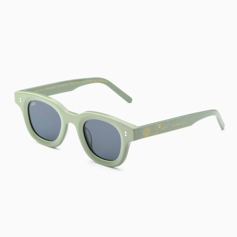 Go Away Evil Sunglass (Sage)