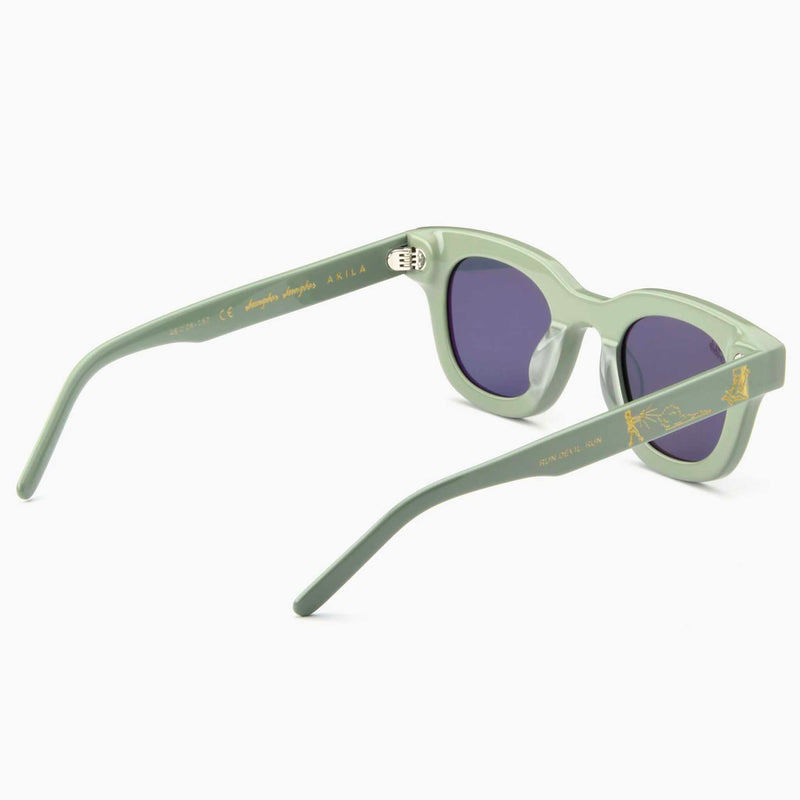Go Away Evil Sunglass (Sage)