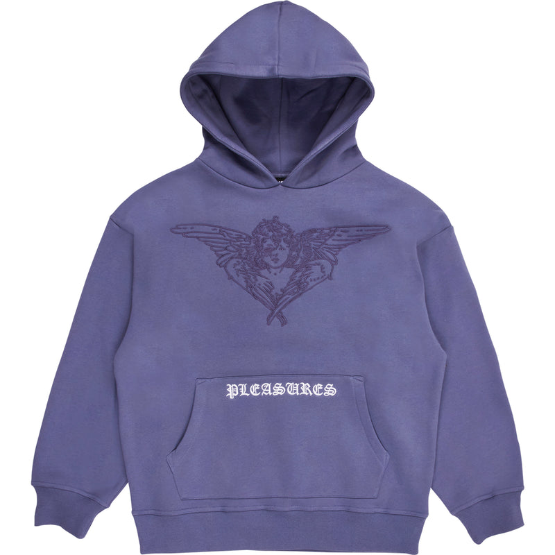PLEASURES Angel hoodie (Purple)