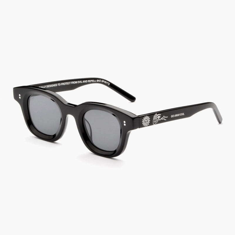 Go Away Evil Sunglass (Black)