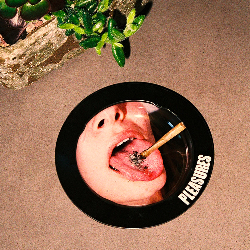 PLEASURES Tongue Tin Ashtray