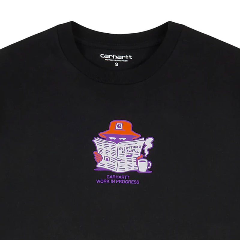 Carhartt WIP  Everything Is Awful Tee (Black)