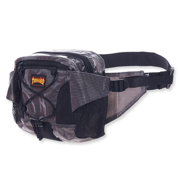 Flame Waist Bag (Black)