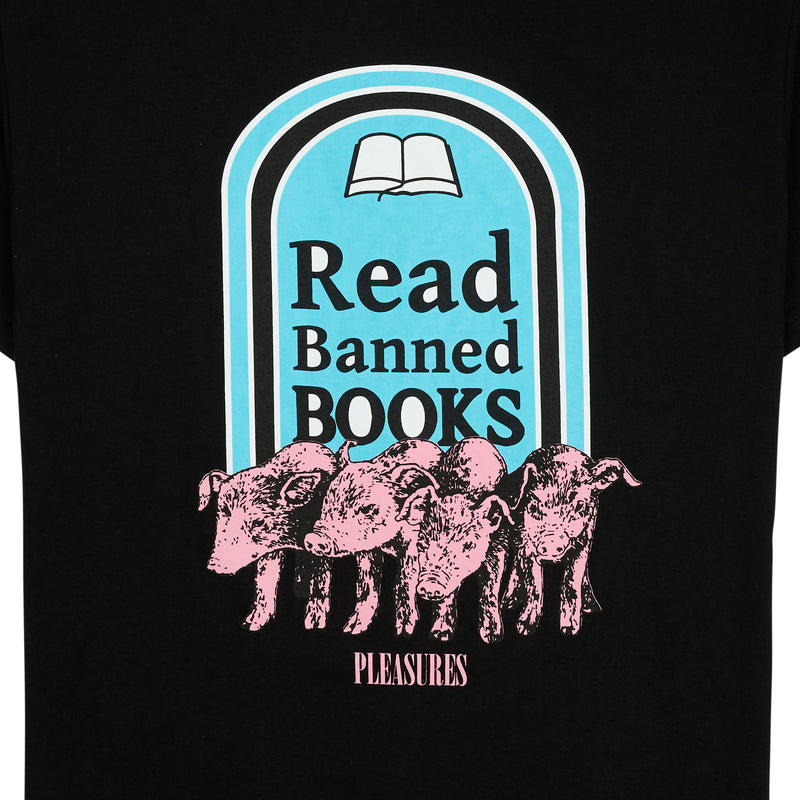 BANNED BOOKS TEE (Black)