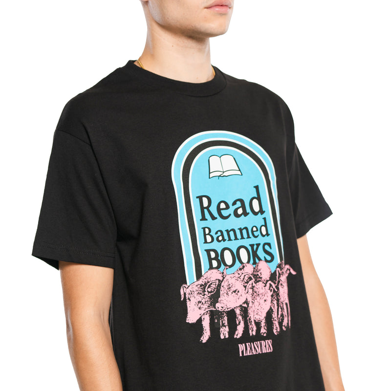 BANNED BOOKS TEE (Black)