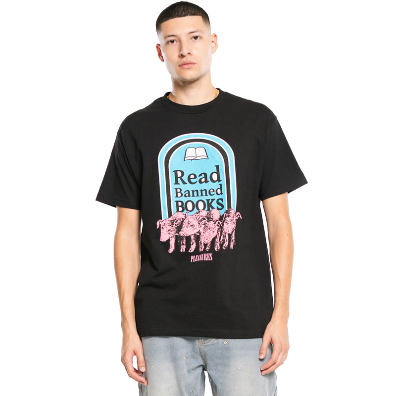 BANNED BOOKS TEE (Black)