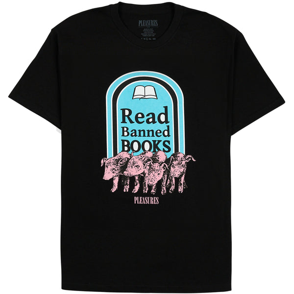 BANNED BOOKS TEE (Black)