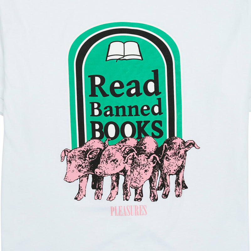 BANNED BOOKS TEE (White)