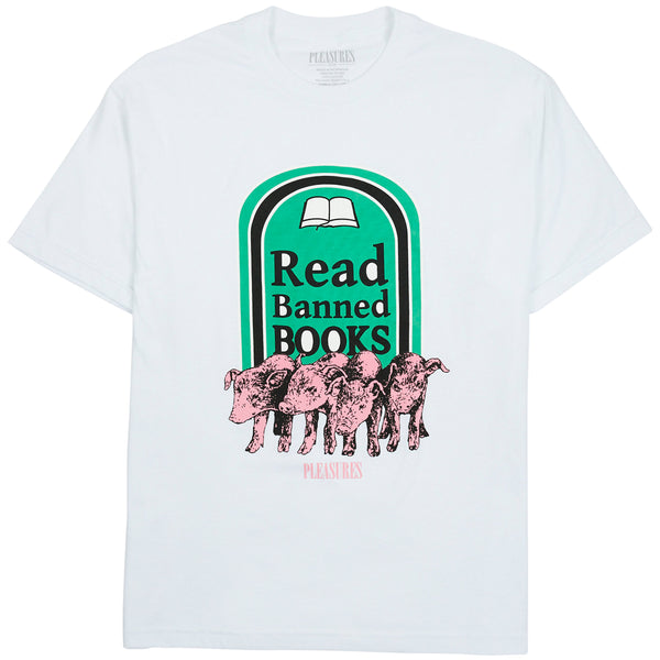 BANNED BOOKS TEE (White)