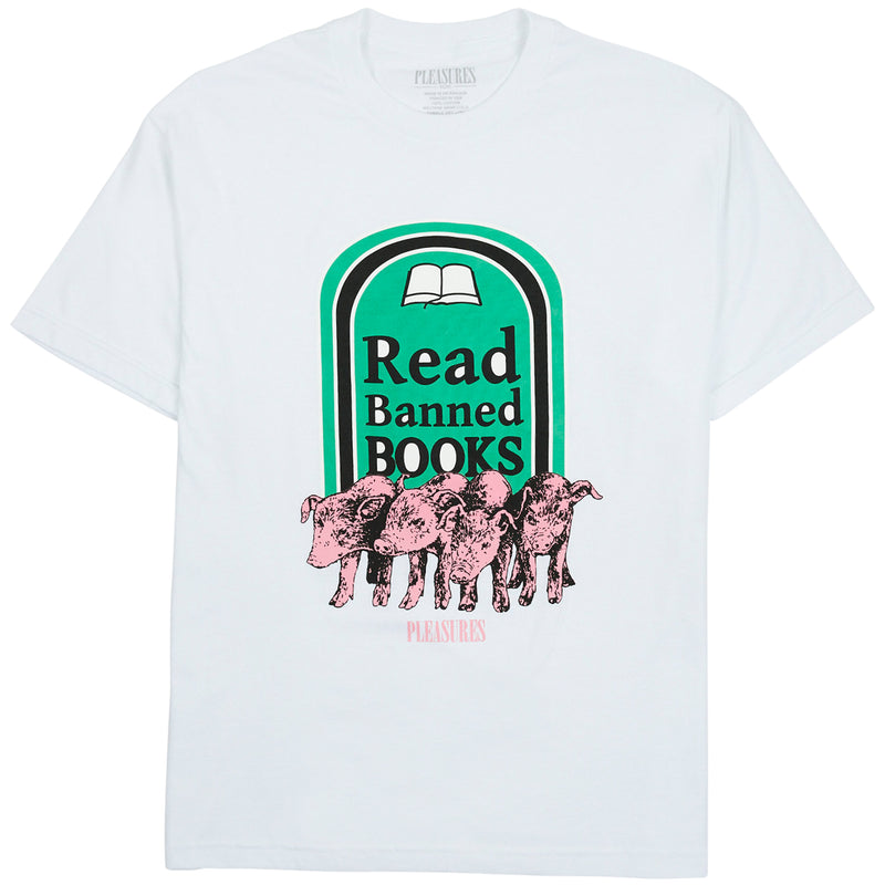 BANNED BOOKS TEE (White)