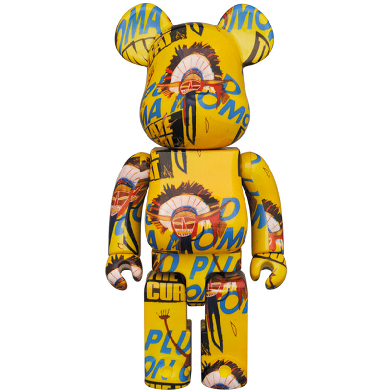 Be@rbrick Andy Warhol x Jean-Michel Basquiat #3 100% & 400%