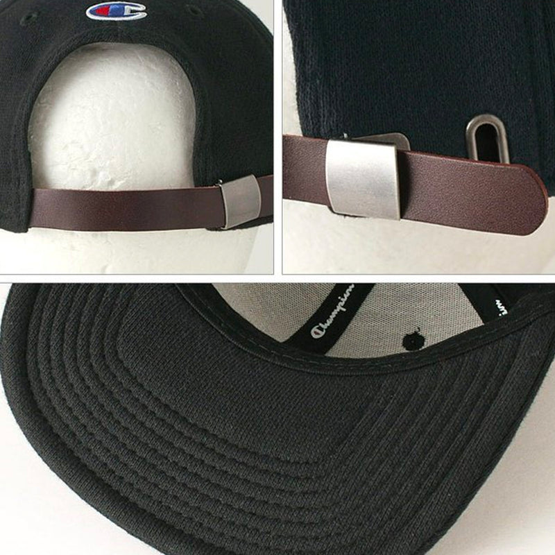 Reverse Weave Baseball Hat (Black)