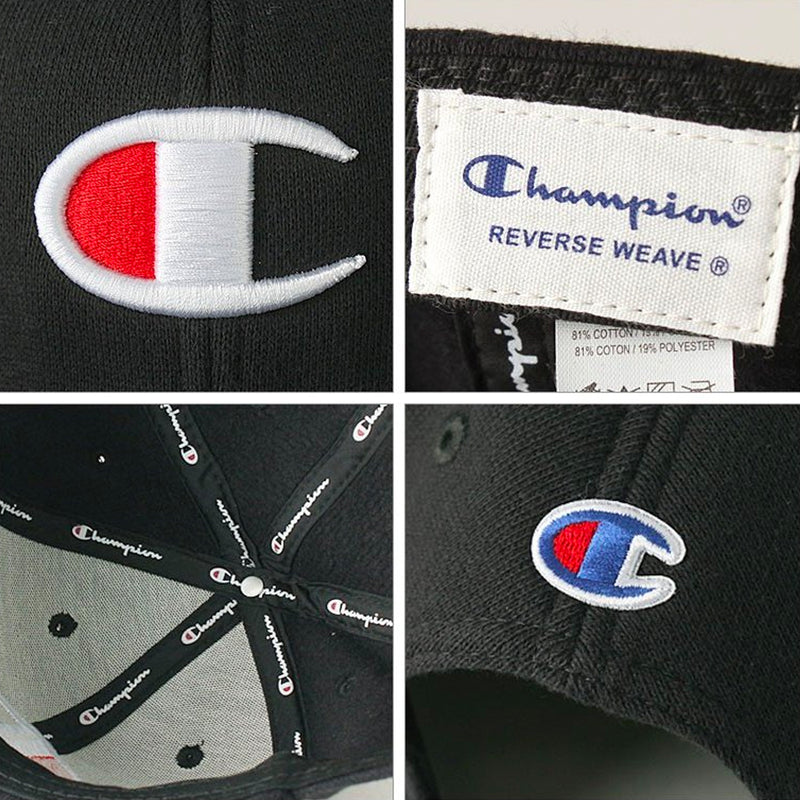 Reverse Weave Baseball Hat (Black)