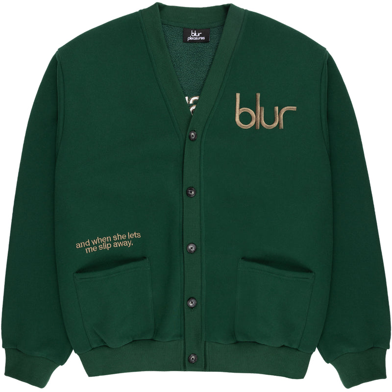 Pleasures x Blur Cardigan (Green)