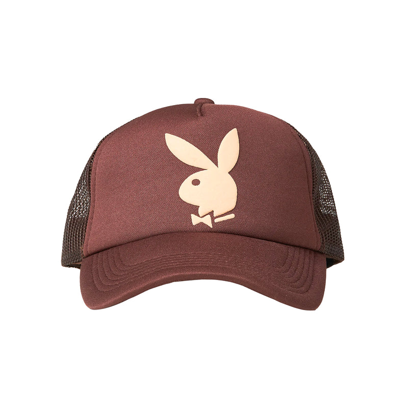 Bunny Trucker Hat (Brown)
