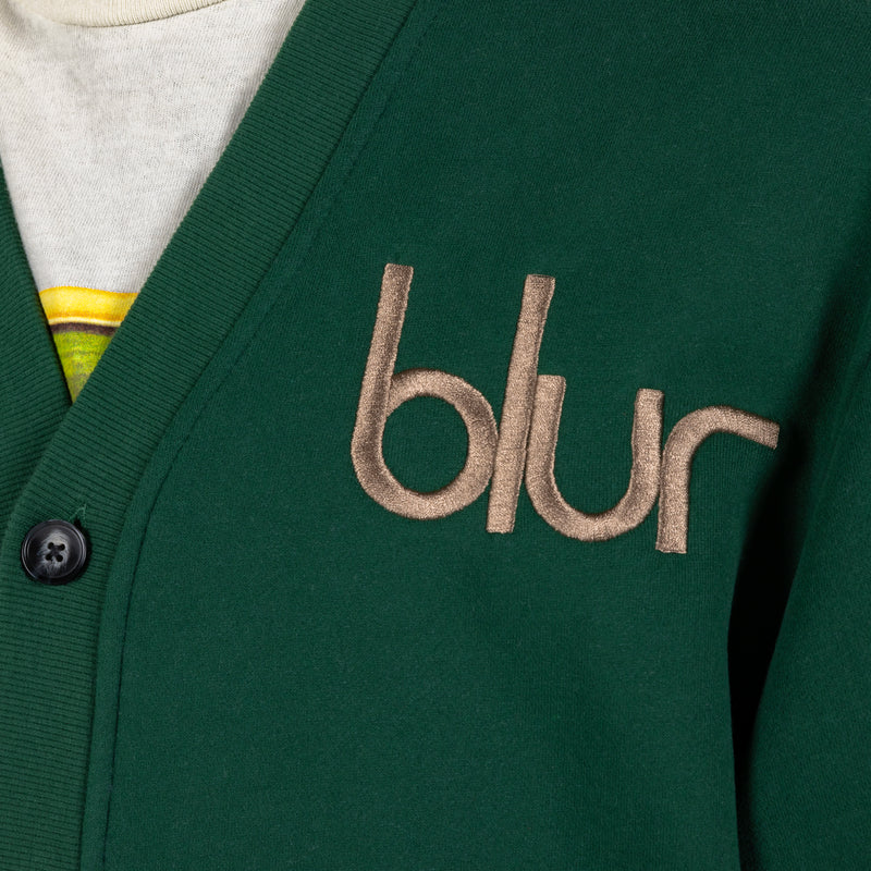 Pleasures x Blur Cardigan (Green)