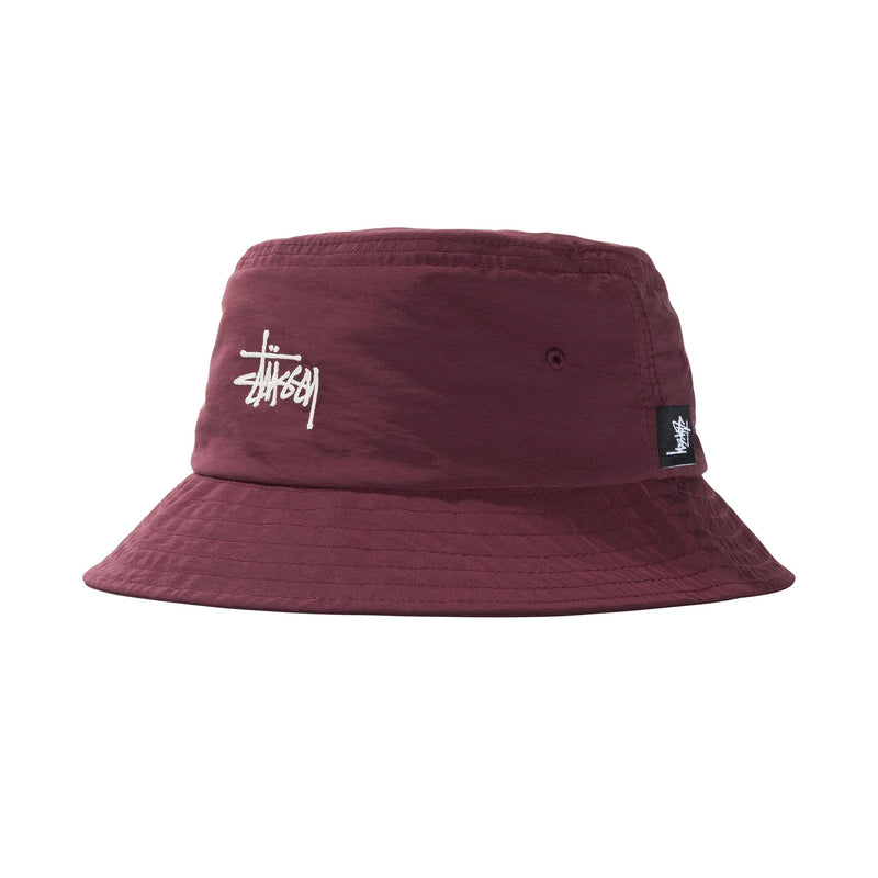 Stussy Reversible Bucket Hat (Berry)